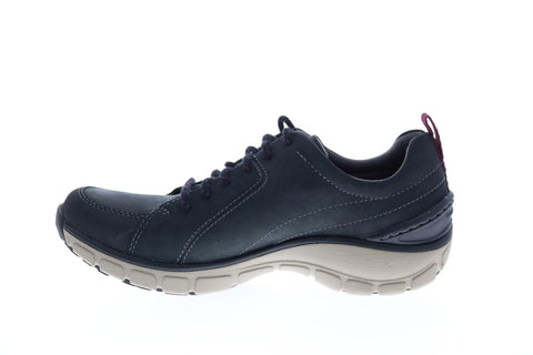 Clarks Wave Go 26139742 Womens Black Wide Nubuck Lifestyle Sneakers Shoes