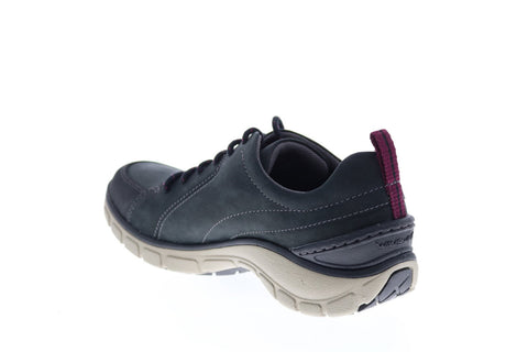 Clarks Wave Go 26139742 Womens Black Wide Nubuck Lifestyle Sneakers Shoes