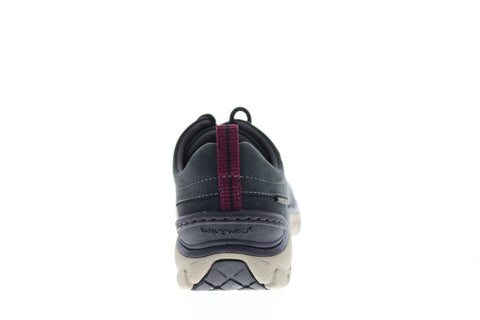 Clarks Wave Go 26139742 Womens Black Wide Nubuck Lifestyle Sneakers Shoes