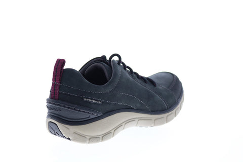 Clarks Wave Go 26139742 Womens Black Nubuck Lace Up Lifestyle Sneakers Shoes