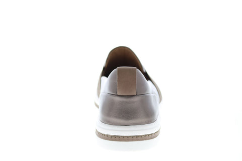 Clarks Un Maui Step 26140171 Womens Gray Leather Lifestyle Sneakers Shoes