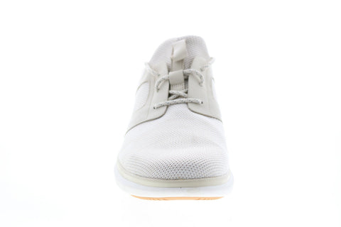 Clarks Un Globe Lace 26140181 Mens Beige Canvas Lifestyle Sneakers Shoes