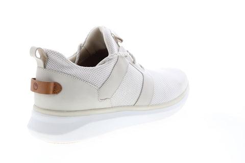 Clarks Un Globe Lace 26140181 Mens Beige Canvas Lifestyle Sneakers Shoes