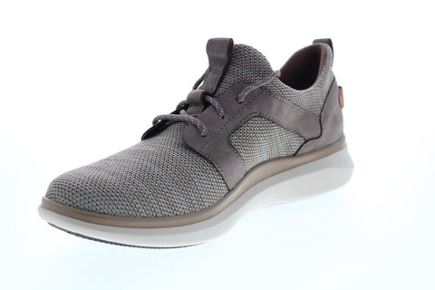 Clarks Un Globe Lace 26140183 Mens Brown Leather Lifestyle Sneakers Shoes