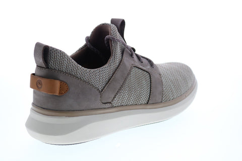 Clarks Un Globe Lace 26140183 Mens Brown Leather Lifestyle Sneakers Shoes