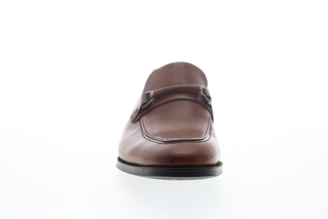 Clarks Gilman Bit 26140236 Mens Brown Leather Low Top Penny Loafers Shoes