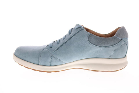 Clarks Un Adorn Lace 26140244 Womens Blue Gray Lifestyle Sneakers Shoes