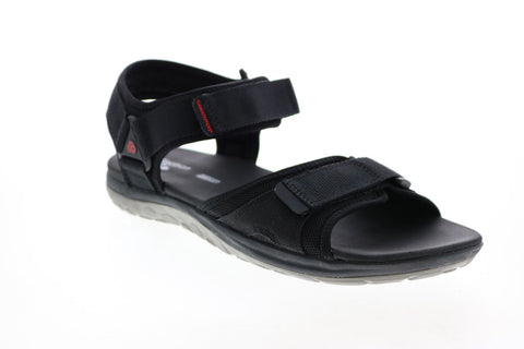 Clarks Step Beat Sun 26140269 Mens Black Canvas Sport Sandals Sandals Shoes 