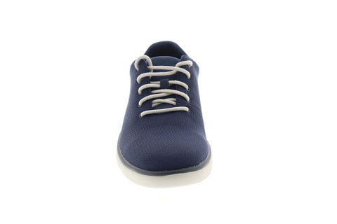 Clarks Tunsil Ace 26140333 Mens Blue Canvas Comfort Lifestyle Sneakers Shoes