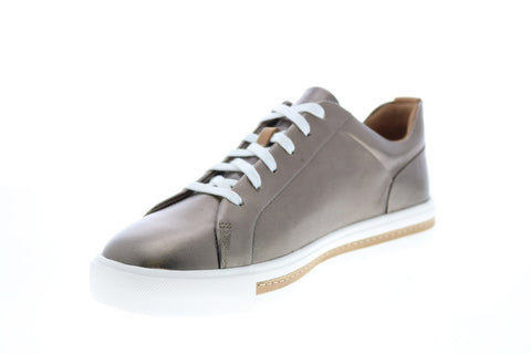 Clarks Un Maui Lace 26140362 Womens Gray Wide Lifestyle Sneakers Shoes