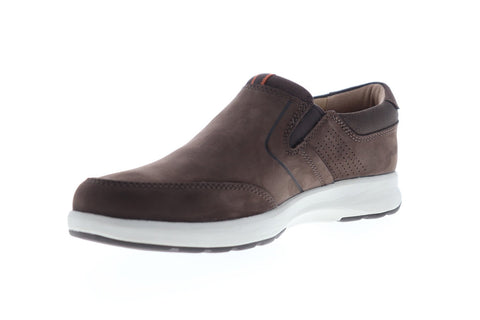 Clarks Un Trail Step 26140383 Mens Brown Nubuck Casual Slip On Loafers Shoes