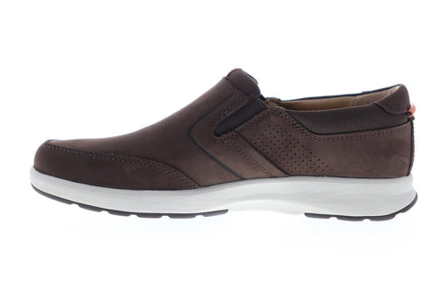 Clarks Un Trail Step 26140383 Mens Brown Nubuck Casual Slip On Loafers Shoes