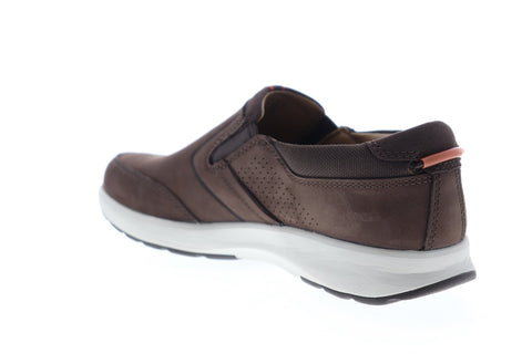 Clarks Un Trail Step 26140383 Mens Brown Nubuck Casual Slip On Loafers Shoes