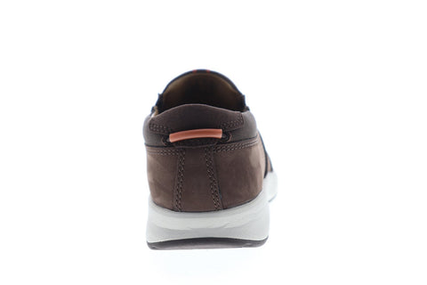 Clarks Un Trail Step 26140383 Mens Brown Nubuck Casual Slip On Loafers Shoes