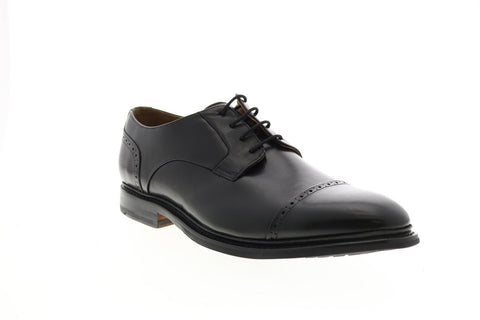 Bostonian Bridgeport Cap Leather 26140386 Mens Black Oxfords Cap Toe Shoes