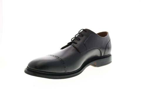 Bostonian Bridgeport Cap 26140386 Mens Black Leather Oxfords Cap Toe Shoes