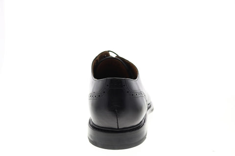 Bostonian Bridgeport Cap 26140386 Mens Black Leather Oxfords Cap Toe Shoes