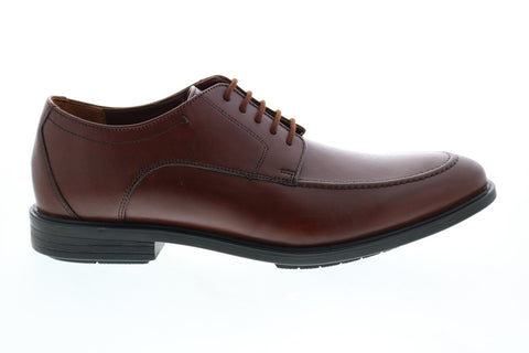 Bostonian Hampshire Lace 26140437 Mens Brown Wide Plain Toe Oxfords Shoes