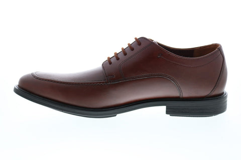 Bostonian Hampshire Lace 26140437 Mens Brown Wide Plain Toe Oxfords Shoes