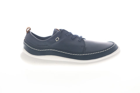 Clarks Cloud Blaze 26140508 Little Kids Blue Leather Lifestyle Sneakers Shoes