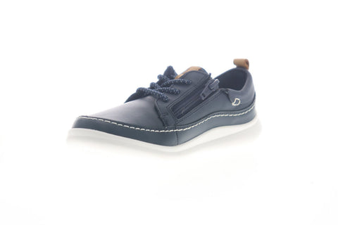 Clarks Cloud Blaze 26140508 Little Kids Blue Leather Lifestyle Sneakers Shoes