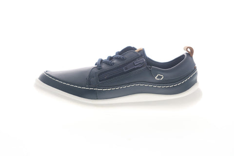 Clarks Cloud Blaze 26140508 Little Kids Blue Leather Lifestyle Sneakers Shoes
