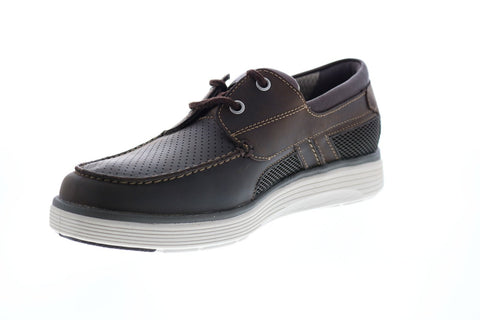 Clarks Un Abode Step 26140798 Mens Brown Loafers & Slip Ons Boat Shoes