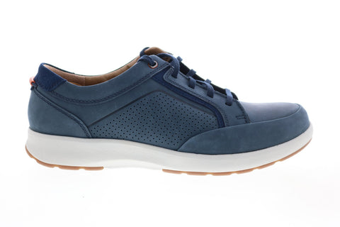 Clarks Un Trail Form 26140976 Mens Blue Wide Nubuck Lifestyle Sneakers Shoes