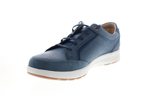 Clarks Un Trail Form 26140976 Mens Blue Wide Nubuck Lifestyle Sneakers Shoes