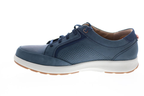 Clarks Un Trail Form 26140976 Mens Blue Wide Nubuck Lifestyle Sneakers Shoes
