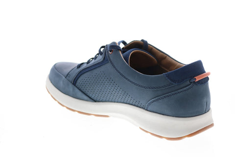 Clarks Un Trail Form 26140976 Mens Blue Wide Nubuck Lifestyle Sneakers Shoes