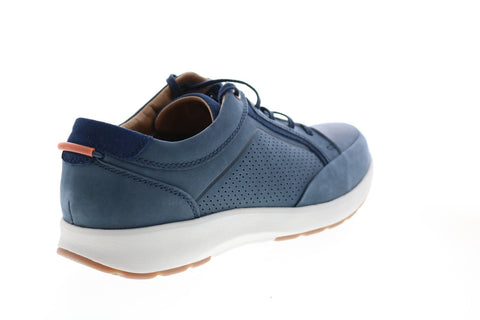 Clarks Un Trail Form 26140976 Mens Blue Wide Nubuck Lifestyle Sneakers Shoes