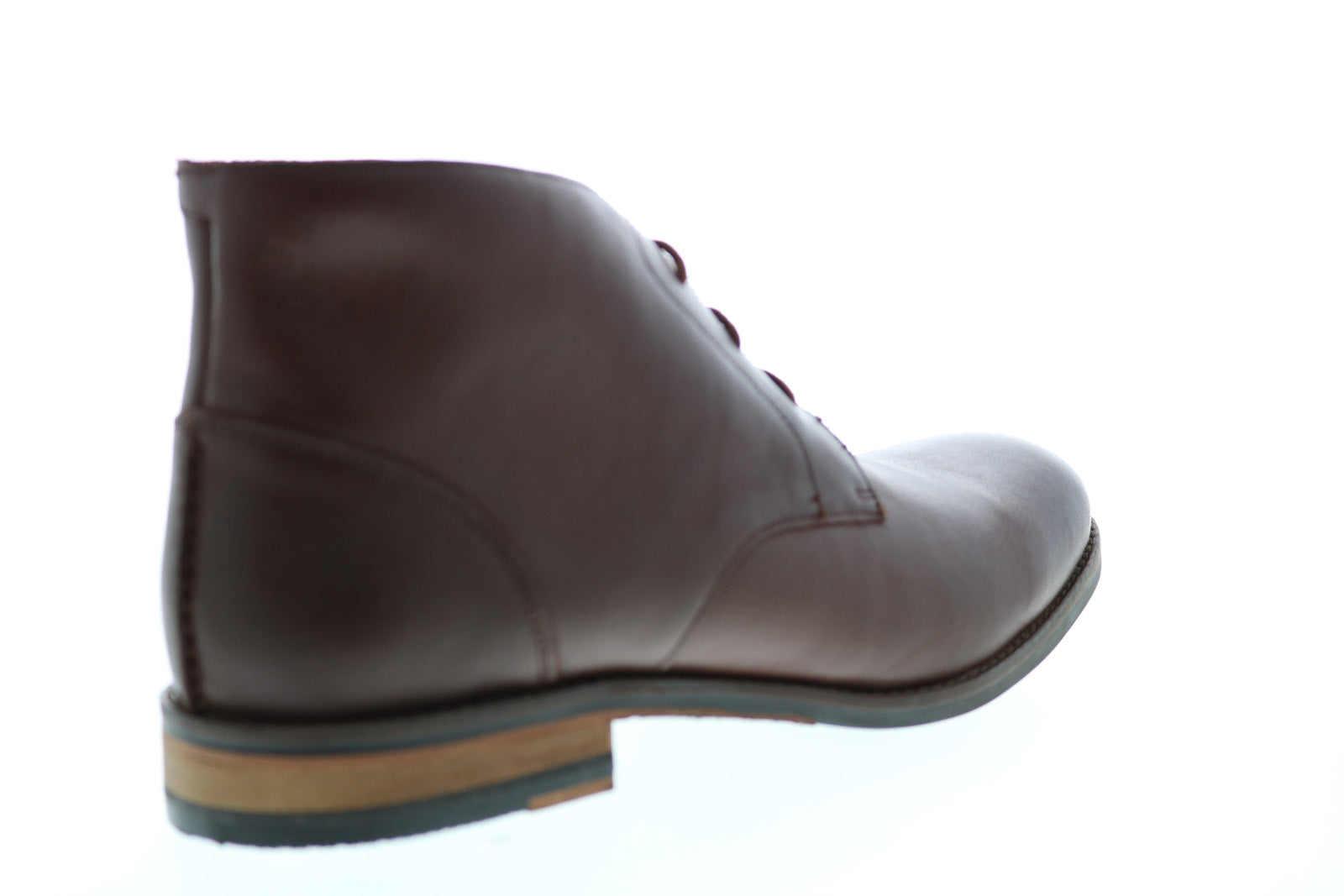 Clarks Flow Top 26141041 Mens Brown Leather Lace Up Chukkas Boots Clarks Flow Top 26141041 Mens Brown Leather Lace Up Chukkas  main image 4