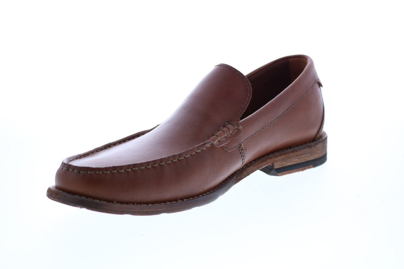 Clarks Pace Barnes 26141374 Mens Brown Loafers & Slip Ons  display picture 1