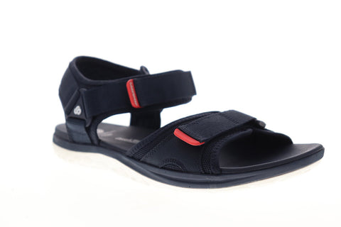 Clarks Step Beat Sun 26141463 Mens Blue Canvas Sport Sandals Strap Sandals Shoes