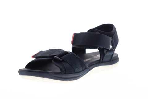 Clarks Step Beat Sun 26141463 Mens Blue Canvas Sport Sandals Strap Sandals Shoes