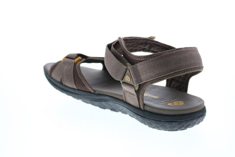 Clarks Step Beat Sun 26141464 Mens Brown Canvas Sport Sandals Sandals Shoes