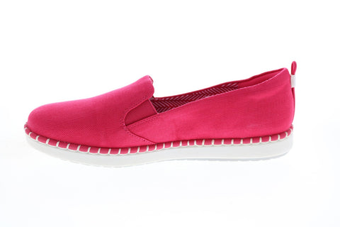 Clarks Step Glow Slip 26141495 Womens Pink Wide Lifestyle Sneakers Shoes