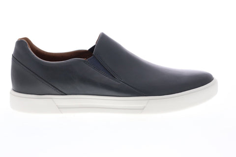 Clarks Un Costa Step 26141613 Mens Blue Wide Leather Lifestyle Sneakers Shoes