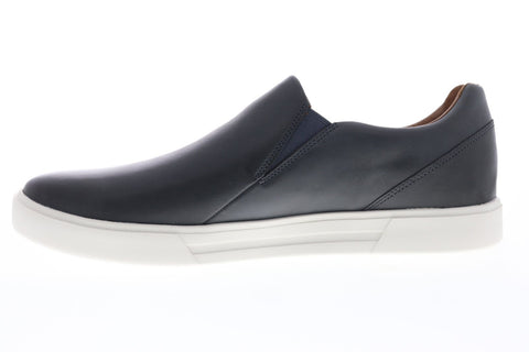 Clarks Un Costa Step 26141613 Mens Blue Wide Leather Lifestyle Sneakers Shoes