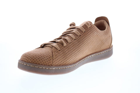 Clarks Nathan Limit 26141618 Mens Brown Nubuck Lifestyle Sneakers Shoes