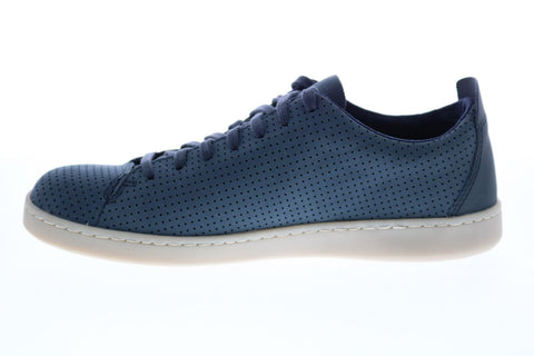 Clarks Nathan Limit 26141622 Mens Blue Nubuck Lifestyle Sneakers Shoes