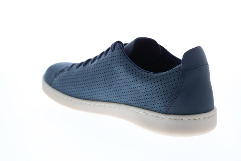 Clarks Nathan Limit 26141622 Mens Blue Nubuck Lifestyle Sneakers Shoes
