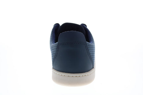Clarks Nathan Limit 26141622 Mens Blue Nubuck Lifestyle Sneakers Shoes