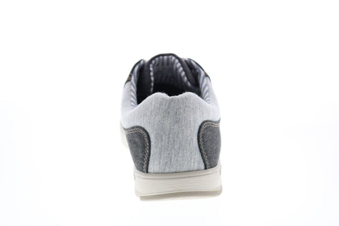 Clarks Step Isle Lace 26141653 Mens Black Canvas Lifestyle Sneakers Shoes