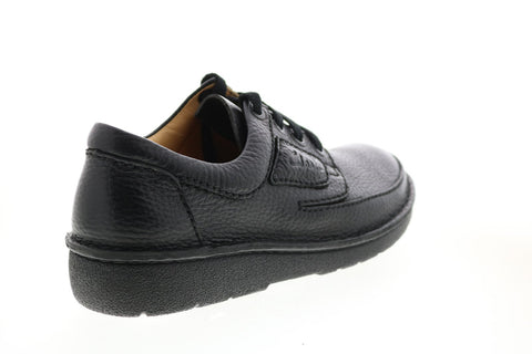 Clarks Nature Ii 26142039 Mens Black Leather Oxfords Plain Toe Shoes