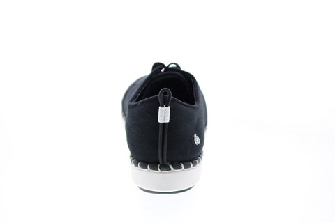 Clarks Step Glow Lace 26142318 Womens Black Wide Lifestyle Sneakers Shoes
