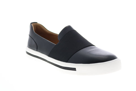 Clarks Un Maui Step 26142512 Womens Black Leather Lifestyle Sneakers Shoes