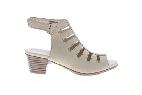 Clarks Valarie Shelly 26142651 Womens Brown Nubuck Strap Wedges Heels Shoes