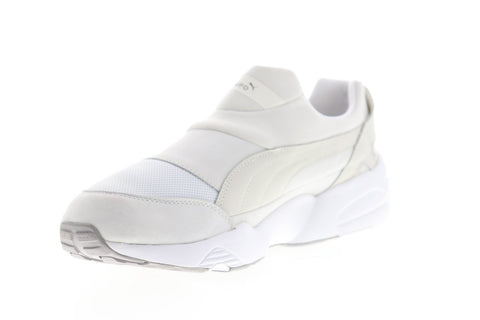 Puma Trinomic Sock NM x Stampd 36142903 Mens White Leather Slip On Sneakers Shoes